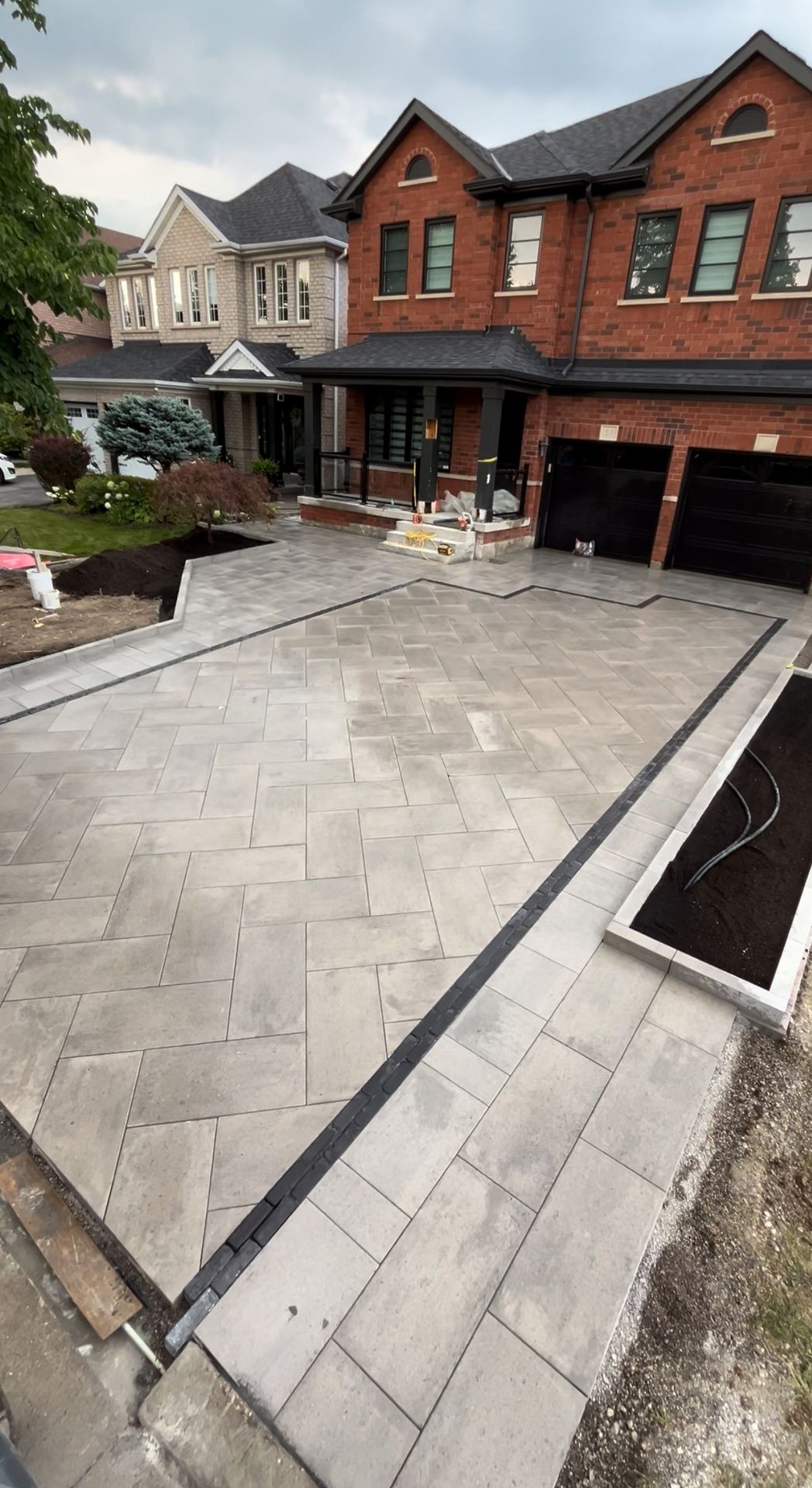 Interlock driveway